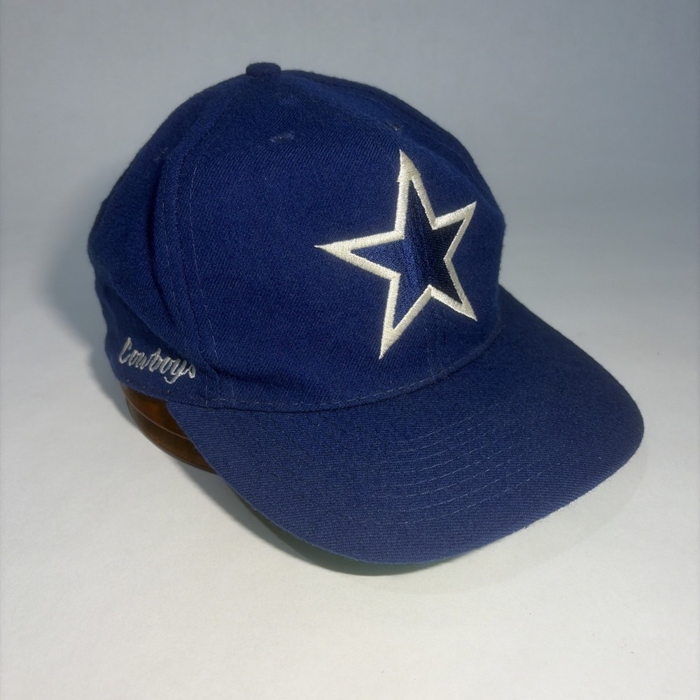Vintage Dallas Cowboys NFL Hat American Needle Blue Cap Embroidered Star Script